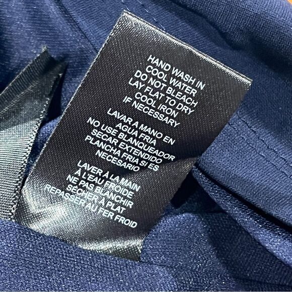 Jessica Simpson Navy Halter mini Dress size 10 - Picture 9 of 12